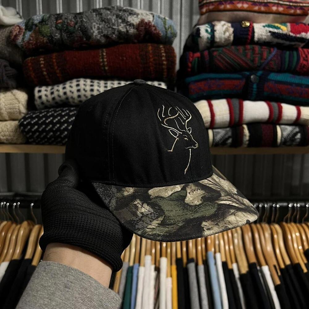 Crazy Vintage Y2K Hunting Camo Hat